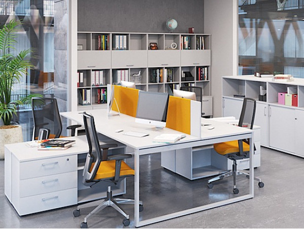Офисные столы в стиле ЛОФТ [на металлических ножках] купить в ТД Амарант