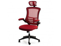 Кресло руководителя Ragusa красный, серый, черный