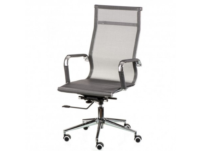 Кресло офисное Solano mesh серый