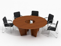 Конференц стіл круглий Гранд