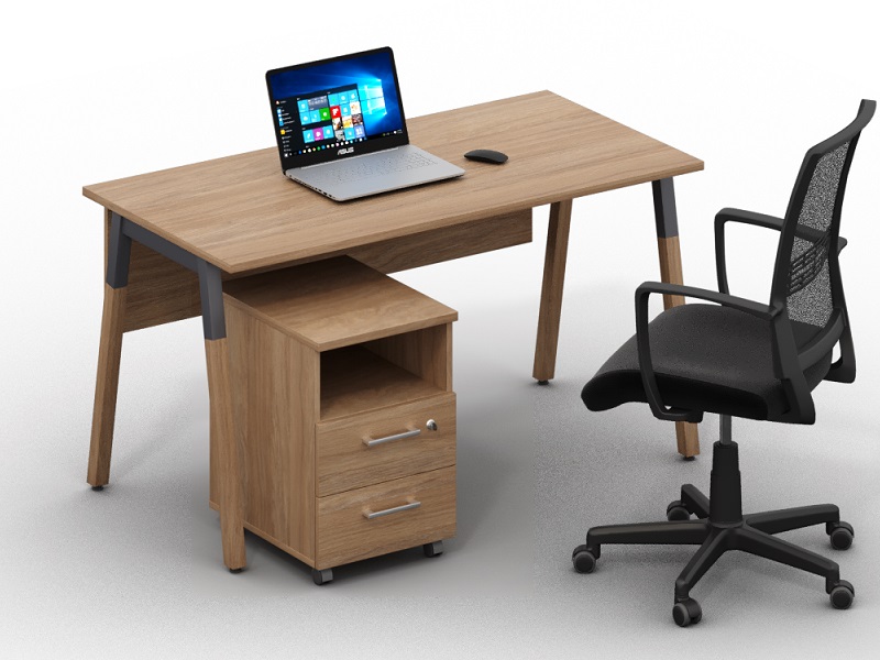 Комп'ютерний стіл з тумбою Wood-k3
