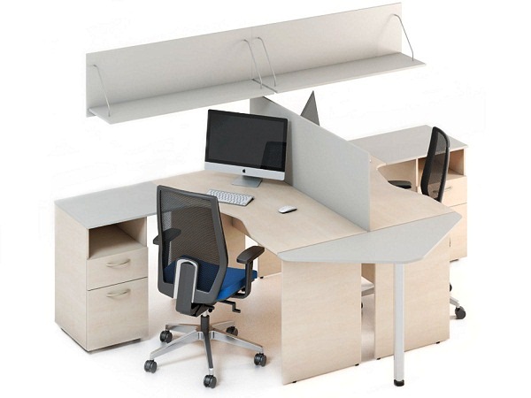 Комплект столов в офис Сенс